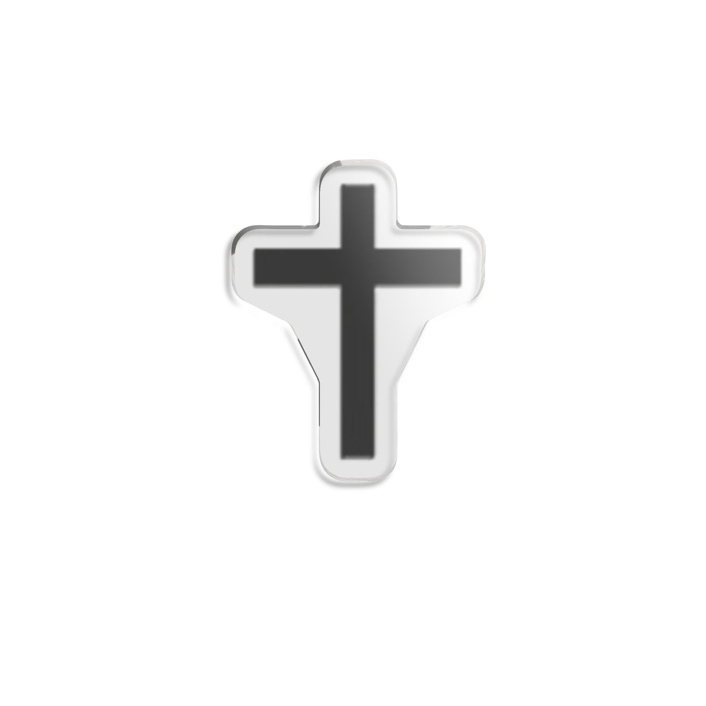 Cross Cutout Statue — Custom Religious Decorative Figurine