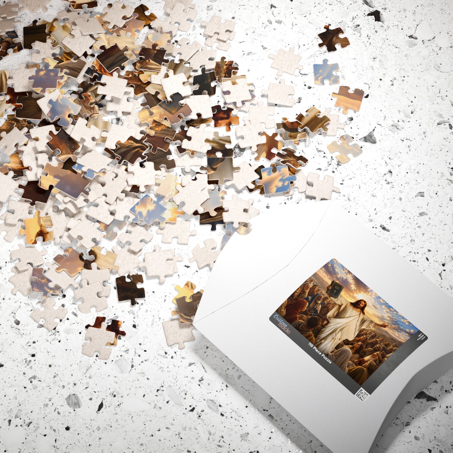 Jesus Jigsaw Puzzle — 500/1000-Piece Inspirational Christian Puzzle