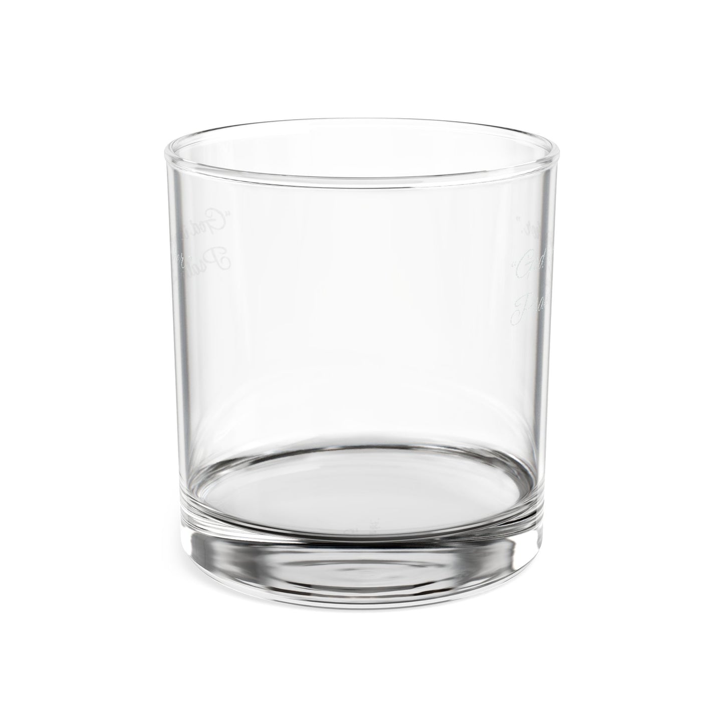 Engraved 10.5 oz Whiskey Glass — Personalized Classic Rocks Tumbler