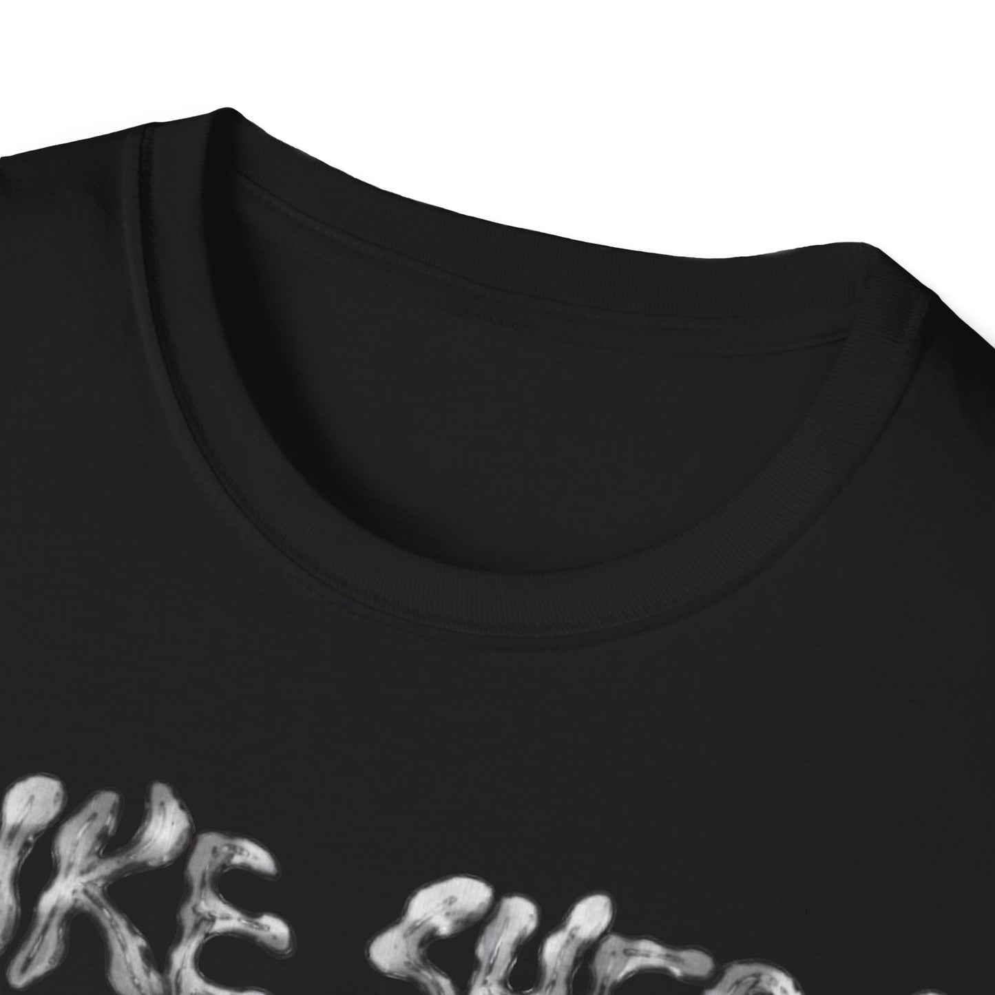 Mike Sherm Graphic T-Shirt — Silver Drip Logo Tee