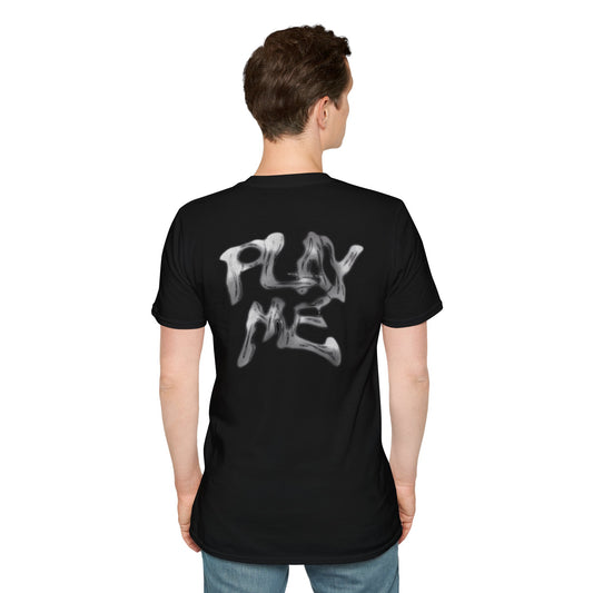 Mike Sherm Graphic T-Shirt — Silver Drip Logo Tee
