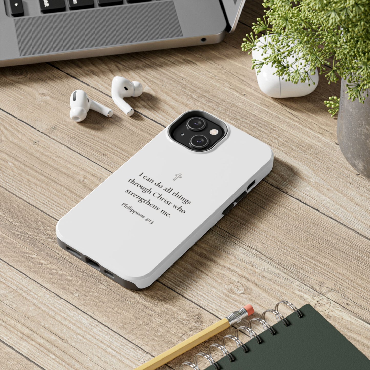 Christian Quote Phone Case — Faith-Inspired Protective Phone Case